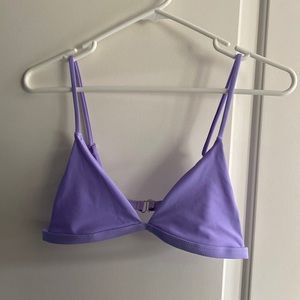 Lavender Adjustable Bikini Top